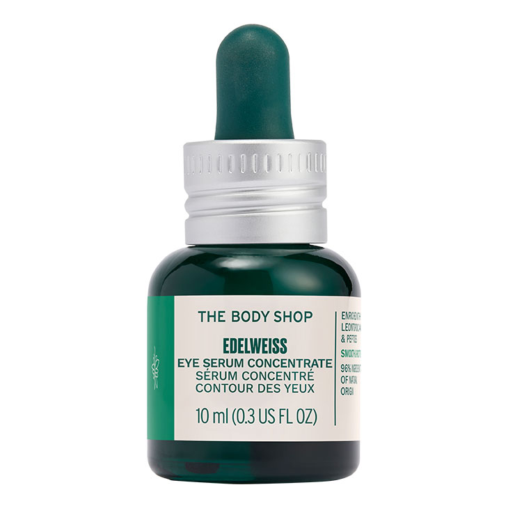 The Body shop 雪絨花 漾顏奇肌亮眼精華露-10ML