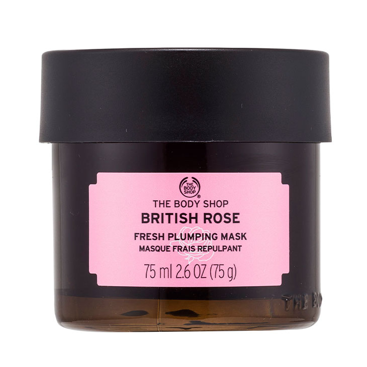The Body shop 英皇玫瑰澎潤補水面膜-75ML