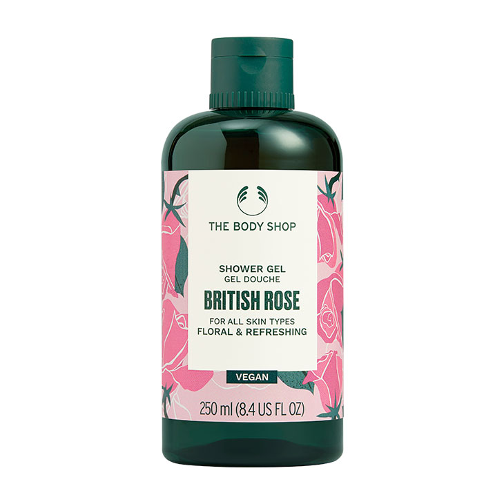 The Body shop 英皇玫瑰嫩膚沐浴膠-250ML