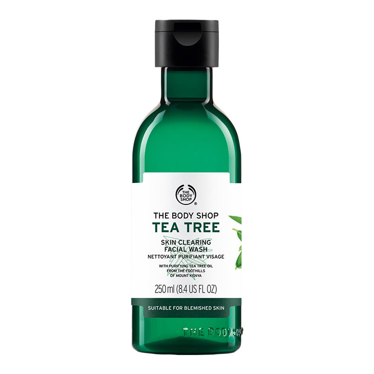 The Body shop 茶樹淨膚深層潔面膠-250ML