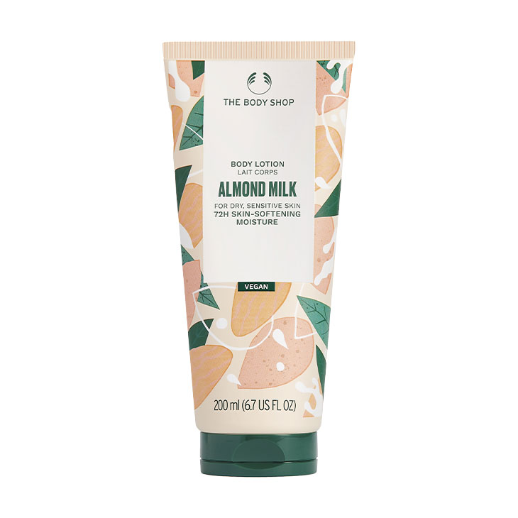 The Body shop 杏奶舒敏身體潤膚乳-200ML