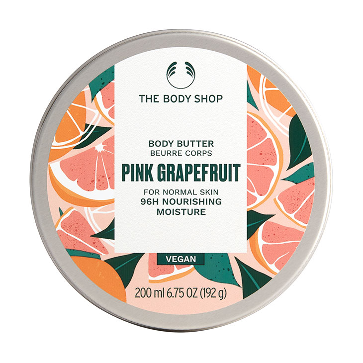 The Body shop 粉紅葡萄柚活力身體滋養霜-200ML