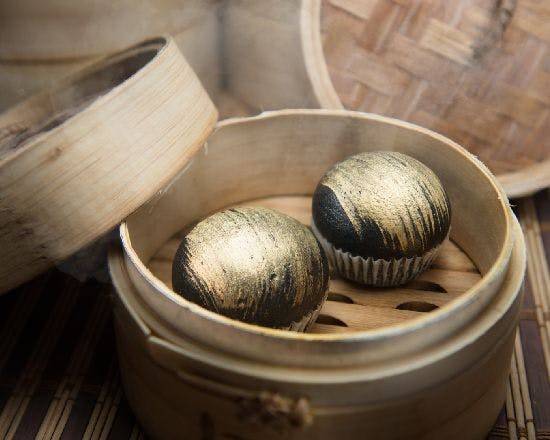 漢來蔬食 熔岩黑金包