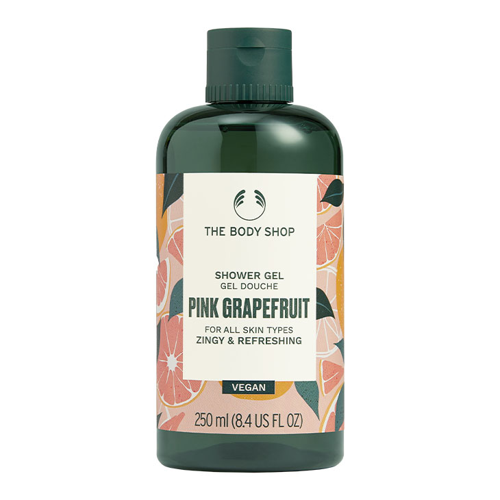 The Body shop 粉紅葡萄柚活力沐浴膠-250ML