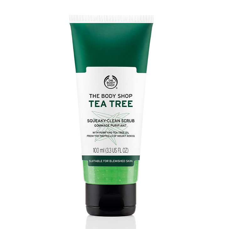 The Body shop 茶樹淨膚淨化磨砂膏-100ML