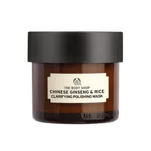 The Body shop 漢蔘米糠元氣煥白面膜-75ML