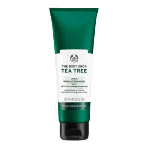 The Body shop 茶樹3效淨膚磨砂面膜-125ML