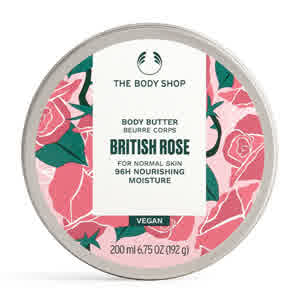The Body shop 英皇玫瑰嫩膚身體滋養霜-200ML