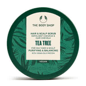 The Body shop 茶樹淨化頭皮去角質洗髮霜-240ML